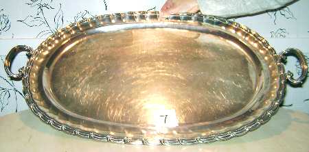 Sterling Hollowware Large Waiter Tray
