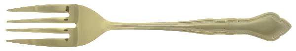 Elegance (Goldelectroplate) Individual Salad Fork