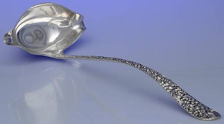 Repousse (Sterling, Hollowware) Punch Ladle Solid Piece