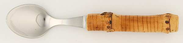 Bamboo-Natural (Stainless, Wood) Teaspoon