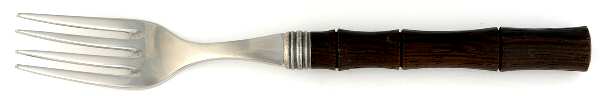 Dark Wood (Stainless, Wood) Individual Salad Fork