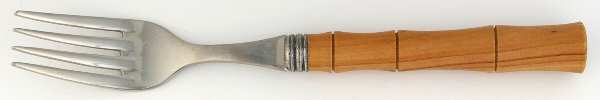 Olive Wood (Stainless, Wood) Individual Salad Fork