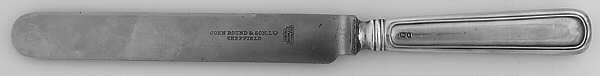JRF1 (Sterling) Old French Hollow Knife with Bolster