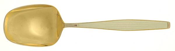 JTO4 (Sterling) Solid Serving Spoon