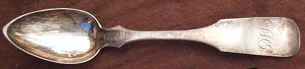 Coin Silver Flatware Teaspoon