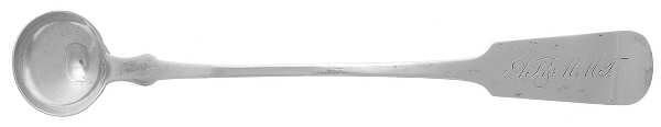 Coin Silver Flatware Mustard Spoon