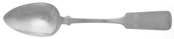 Coin Silver Flatware Tablespoon (Serving Spoon)