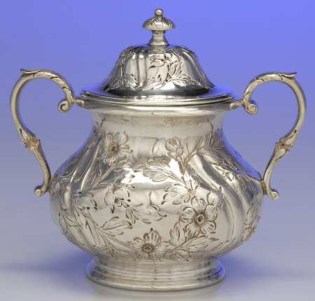 337 (Sterling, Hollowware) Sugar Bowl & Lid