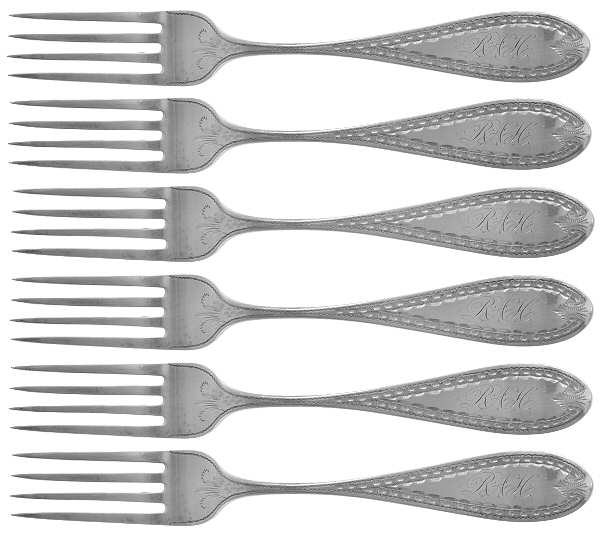 JBO2 (Coin) Fork - Set of 6