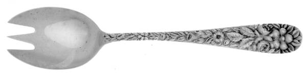 Repousse (Sterling) Ice Cream Fork