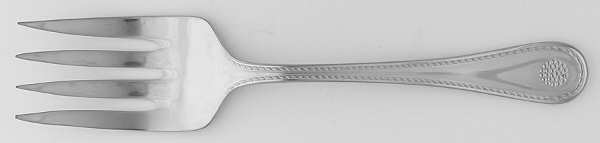 Berry and Thread (Stainless) Large Solid Cold Meat Serving Fork