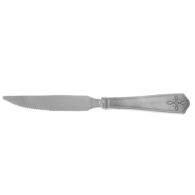 Villandry (Stainless) Steak Knife Individual Hollow, Serrate HC