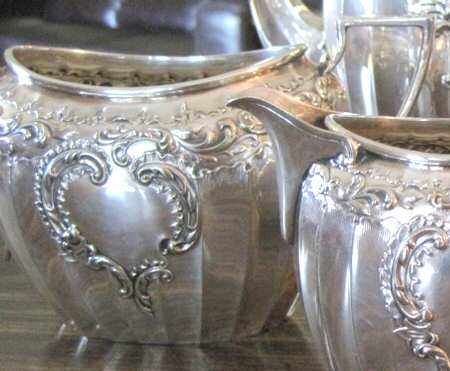 K619 (Silverplate, Hollowware) Sugar Bowl No Lid