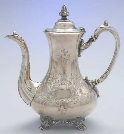 JGW1 (Silverplate, Hollowware) Coffee Pot