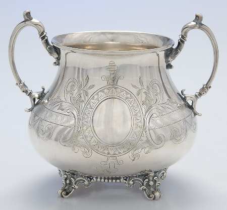 JGW1 (Silverplate, Hollowware) Open Sugar Bowl