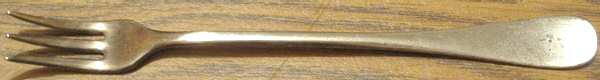 JMW1 (Silverplate) Oyster Fork