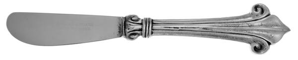 Louis XXI (Silverplate) Butter Spreader Hollow Hdl-Paddle/Stainless Blade by Jean Boggio Flatware