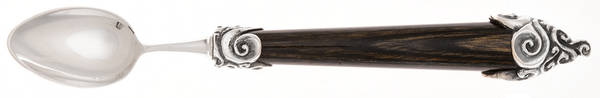 Vague Brown (Silverplate) Mocha Spoon