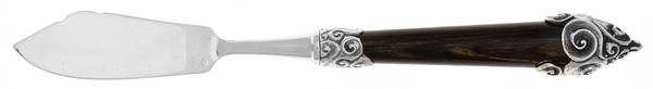 Vague Brown (Silverplate) Individual Fish Knife with Stainless Blade