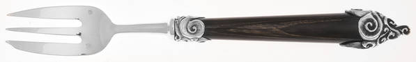 Vague Brown (Silverplate) Individual Cake Fork