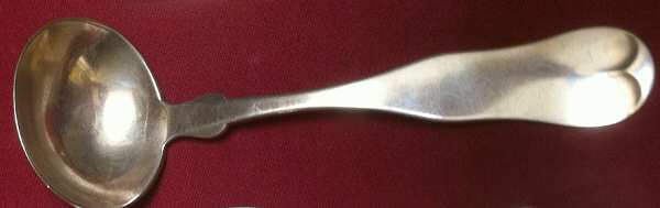 JLB3 (Sterling) Solid Piece Cream Ladle