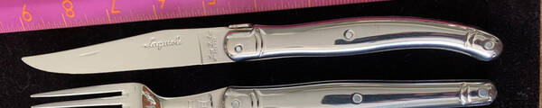 Laguiole (Stainless) Modern Hollow Knife