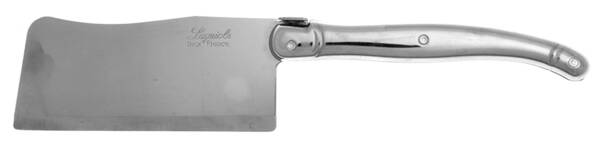 Laguiole (Stainless) Cheese Cleaver with Stainless Blade by Jean Dubost (France)