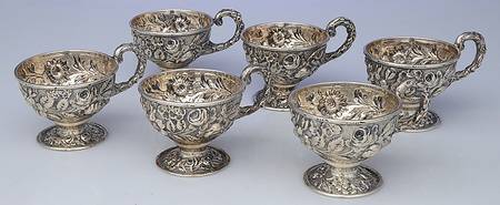 414 (Sterling, Hollowware) Punch Cup - Set of 6