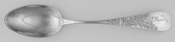 JSK19 (Sterling) Place/Oval Soup Spoon