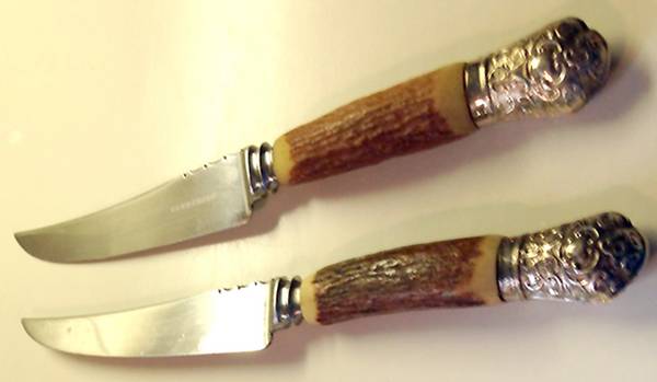 JSS5 (Silverplate) Individual Steak Knife Hollow Handle