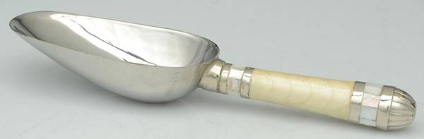 Classic-Snow (Stainless) Ice Scoop with Stainless Bowl