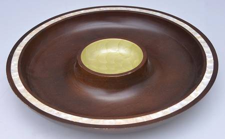 Classic-Kiwi (Aluminum, Hollowware) 1 Piece Chip & Dip