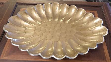 Classic-Toffee (Aluminum, Hollowware) 18" Oval Tray