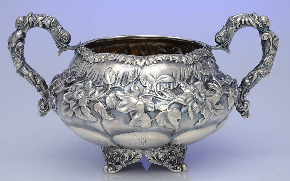 5439 (Sterling, Hollowware) Open Sugar Bowl