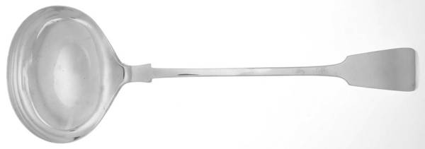 JRF6 (Silverplate) Solid Soup Ladle