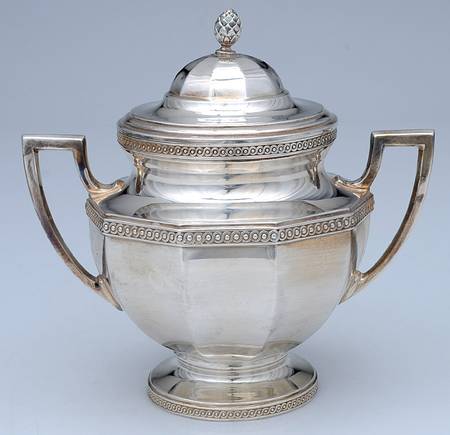 63102 (Sterling, Hollowware) Sugar Bowl & Lid