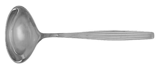 JTO12 (Sterling) Ladle-Gravy/Solid Piece W/Hook