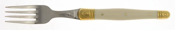 Laguiole Ivory (Gold Accent) Fork