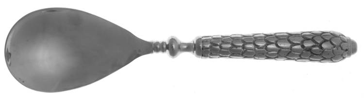 Florentine (Aluminum Hollowware) Salad Servng Spoon with Stainless Bowl