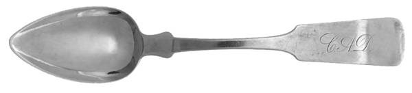 Coin Silver Flatware by John S Putnam