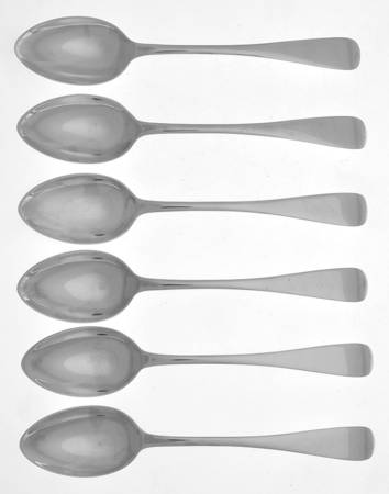 JDG2 (Sterling) Tea/Five O'Clock Spoon - Set of 6