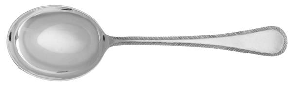 Feather Edge (Sterling) Round Bowl Soup Spoon (Gumbo)