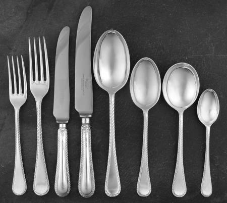 Feather Edge (Sterling) 89  Piece Estate Set