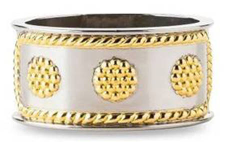 Berry and Thread-Gold Accent (Stainless) Napkin Holder