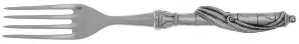 JBX1 (Silverplate) Dessert Fork by Jean Boggio Flatware