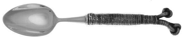 JBX6 (Silverplate) Dessert/Oval Soup Spoon by Jean Boggio Flatware