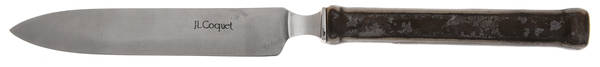 Preude (Silverplate) Dessert Knife with Stainless Blade