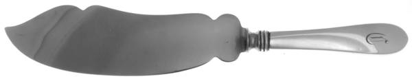 Betsy Patterson-Plain (Sterling) Ice Cream Serving Knife with Stainless Blade