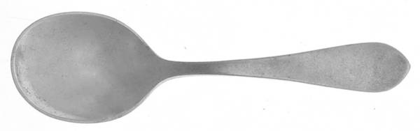 Betsy Patterson-Plain (Sterling) Straight Handle Baby Spoon