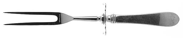 Betsy Patterson-Plain (Sterling) Small Steak Carving Fork with Stainless Prongs